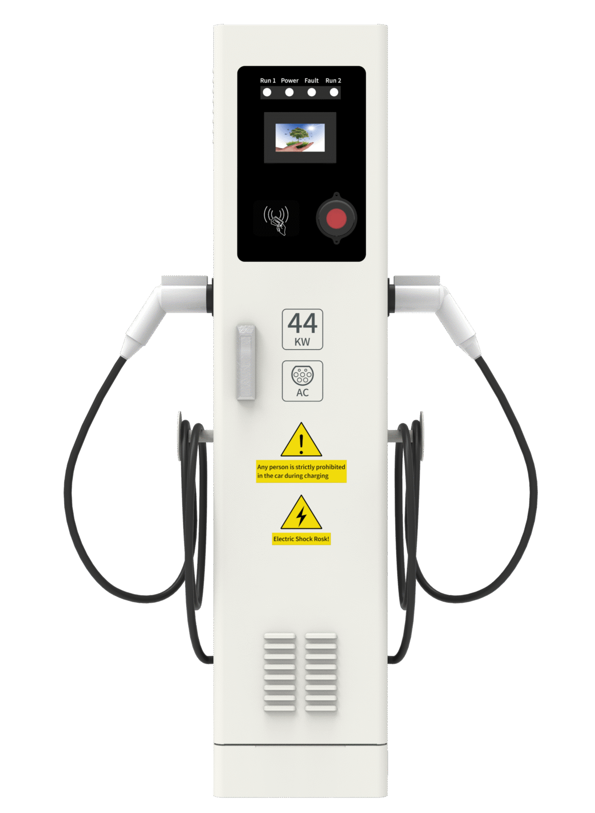 AC Fast EV Charger Dual Connector